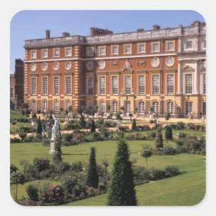 Engeland, Surrey, Hampton Court Palace. Vierkante Sticker