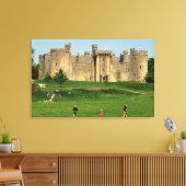 Engeland, Sussex, Bodiam Castle. 2 Canvas Afdruk (Insitu (Woonkamer))