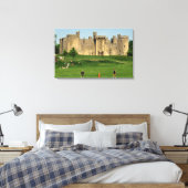 Engeland, Sussex, Bodiam Castle. 2 Canvas Afdruk (Insitu (Slaapkamer))