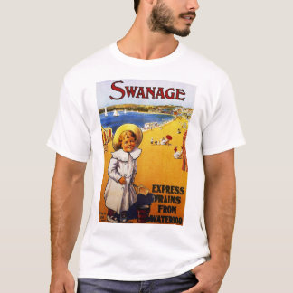 Engeland Swanage sebe Advert T-shirt