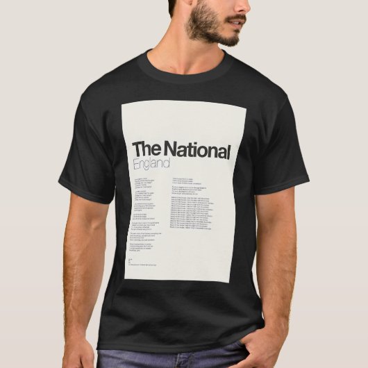 Engeland T-shirt (Voorkant)