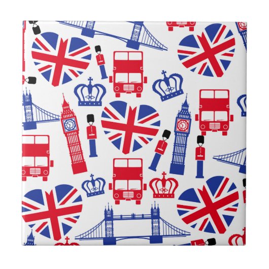 Engeland Tegeltje (Voorkant)