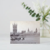Engeland, Thames London Steamboot Briefkaart (Staand voorkant)