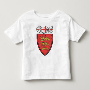 Engeland Three Lions Shield Kinder Shirts