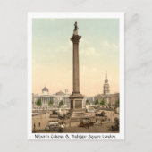  Engeland, Trafalgar Square London Briefkaart (Voorkant)