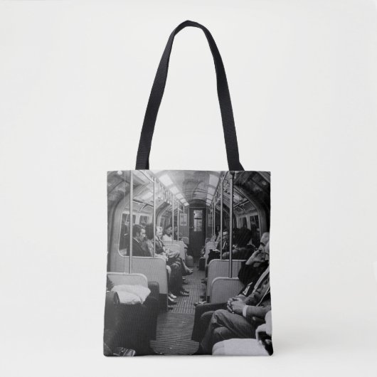 Engeland, trein in de trein Tote Bag (Voorkant)