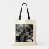 Engeland, trein in de trein Tote Bag (Achterkant)