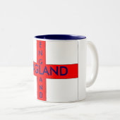 engeland, tweekleurige koffiemok (Voorkant rechts)
