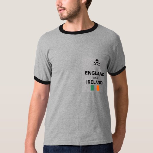 Engeland uit Ierland T-shirt (Voorkant)