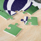 engeland v scoland rugby - ballen van tony fernand legpuzzel (Zijkant)