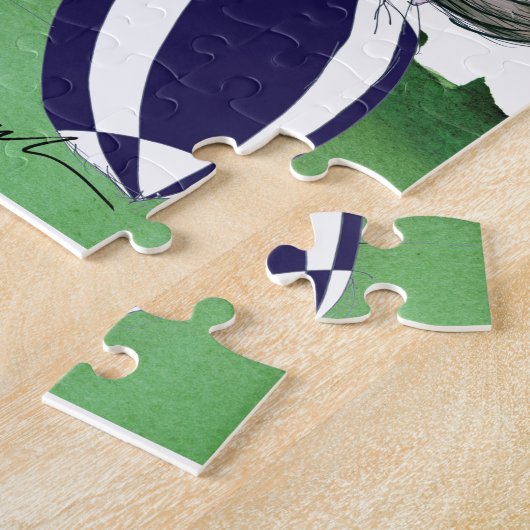 engeland v scoland rugby - ballen van tony fernand legpuzzel (Zijkant)