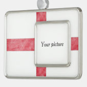 Engeland Verzilverd Omlijst Ornament (Links)