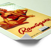 Engeland Vintage Reisposter Gerestaureerd Poster (Hoek)