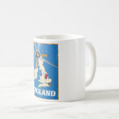 Engeland vintage reisposter. koffiemok (Voorkant rechts)