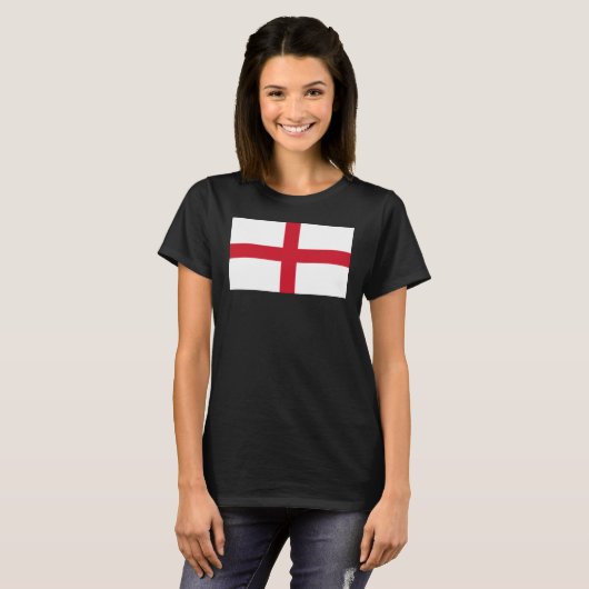 Engeland Vlag account T-shirt (Voorkant volledig)