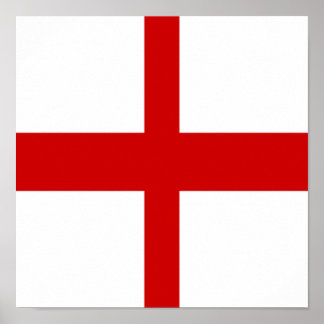 Engeland Vlag Engels Country Pride Home Poster