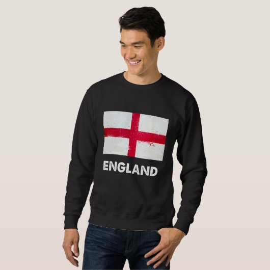 Engeland Vlag Engels Trui (Voorkant volledig)