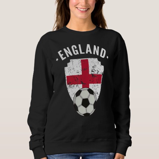Engeland Vlag Football Engelse Pride Trui (Voorkant)