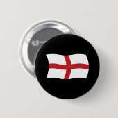 Engeland Vlag Knop Ronde Button 5,7 Cm (Voorkant /achterkant)