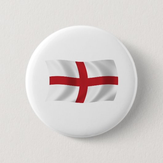 Engeland Vlag Knop Ronde Button 5,7 Cm (Voorkant)