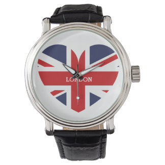 Engeland Vlag Londen Horloge