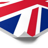 Engeland - vlag - poster (Hoek)