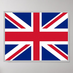 Engeland - vlag - poster
