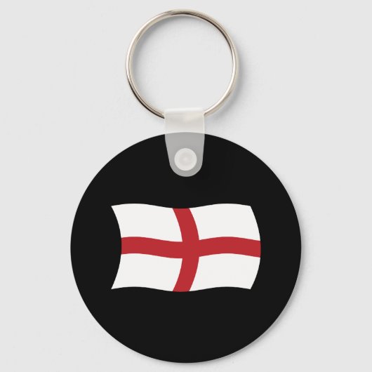 Engeland Vlag Sleutelhanger (Voorkant)