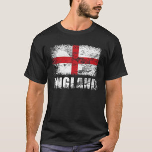 Engeland Vlag T Shirt Kruis van Sint-Joris Vlag Te