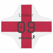 Engeland Vlag trots Aangepaste naam nummer voetbal (Enkel)