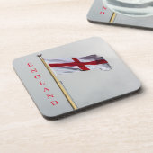 Engeland vlag uitzicht onderzetters (Linkerzijde)