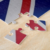 Engeland - Vlag Waving United Kingdom - Legpuzzel (Zijkant)