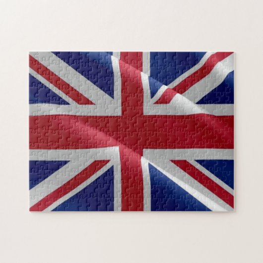 Engeland - Vlag Waving United Kingdom - Legpuzzel (Horizontaal)