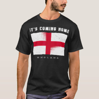 Engeland Vlag Zijn thuiskomst voor liefhebbers T-shirt
