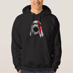 Engeland Voetbal 2022 Uk Voetbal Britse Vlag Hoodie