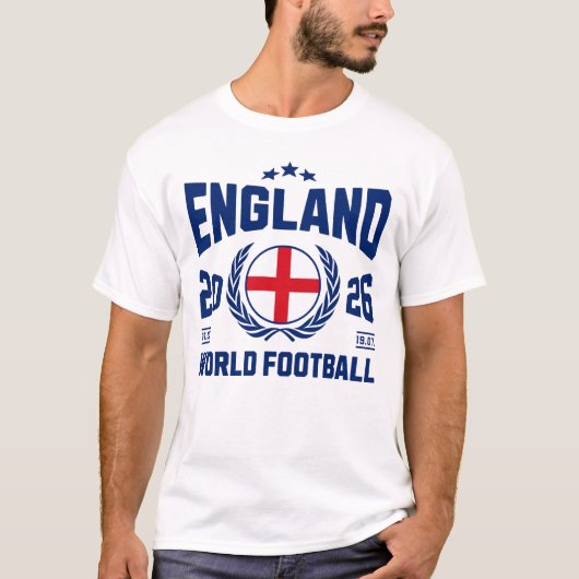 Engeland Voetbal 2026 T-shirt (Voorkant)