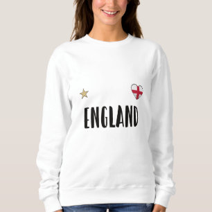Engeland Voetbal Fan Shirt Engelse Vlag