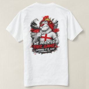 Engeland Voetbal Fan T-shirt Uitvinder van het Spe