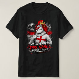 Engeland Voetbal Fan T-shirt Uitvinder van het Spe