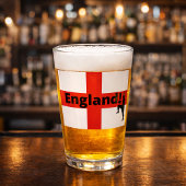 Engeland voetbal  glas
