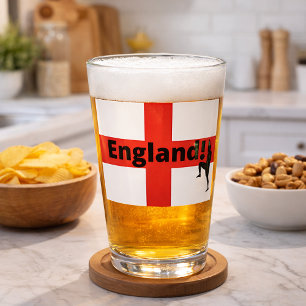 Engeland voetbal glas