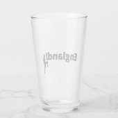 Engeland voetbal glas (Achterkant)