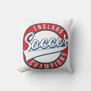 Engeland Voetbal Kampioenen logo Kussen