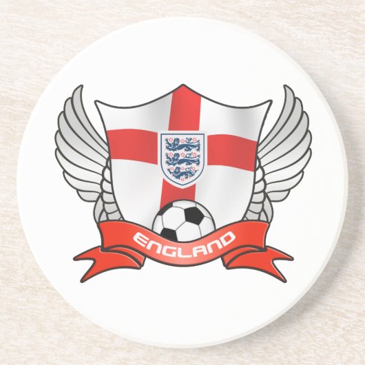 Engeland Voetbal Onderzetters (Voorkant)