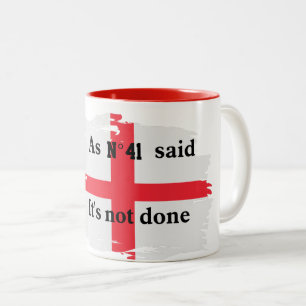 Engeland Voetbal Quote Nr 41 Mok