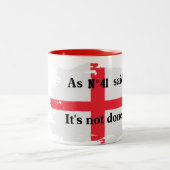 Engeland Voetbal Quote Nr 41 Mok (Center)