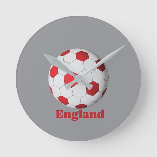 Engeland Voetbal Ronde Klok (Voorkant)