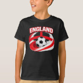 Engeland Voetbal Trots T-shirt (Voorkant)