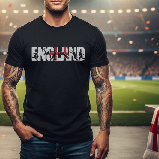 Engeland Voetbal | Voetbalfan T-shirt