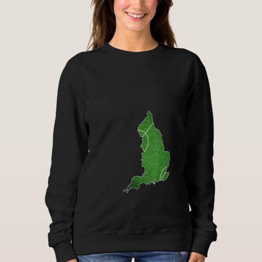 Engeland Voetbal Voetbalveld Trui (Voorkant)